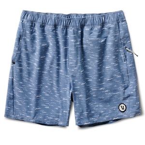 NWT Vuori Mens Medium Blue Cape Shorts 6”